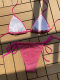 New fashionable strap triangle bikini