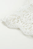 White Lace Bralette Crop Top