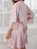 Women's Belted Robe Bathrobe Loungewear