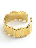 Fashionable and personalized retro style ring gold living ring