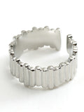 Fashionable and personalized retro style ring silver living ring