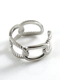 Fashionable and personalized retro style ring silver living ring