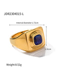 Fashionable zircon ring INS internet celebrity ring pair ring jewelry