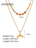 New summer beach style fashion ocean starfish shell necklace