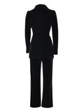 Women's fashionable temperament lapel suit