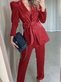 Women's fashionable temperament lapel suit