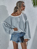 New sweater round neck sweater loose large size fashion women's sweater women