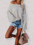 New sweater round neck sweater loose large size fashion women's sweater women