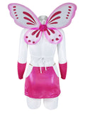Women's Cute Navel-Baring Buttocks Sexy Uniform with Wings Sexy Underwear Set