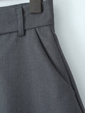 New suit skirt, high waist, versatile a-line culottes