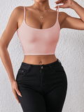 Spring and summer sexy midriff-baring camisole