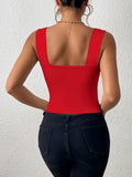 New camisole wide shoulder strap sexy slim hot girl sleeveless top