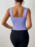 New camisole wide shoulder strap sexy slim hot girl sleeveless top