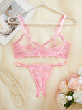 Sexy Thong Lace Erotica Set