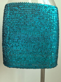 Sequined hip skirt stage performance dance skirt dance party nightclub skirt holiday party performance short skirt