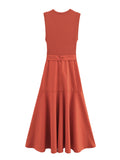 Women's belted dress