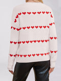 Valentine's Day Love Loose Sweater Cardigan