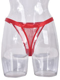 Fishnet Low Waist Adjustable Belt Comfortable See-Through Women's Sexy Panties