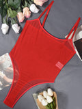 Sexy suspender mesh dress sexy suit