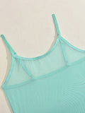 New sexy temptation mesh suspender dress set (including leg socks)