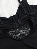 Sexy lace pajamas lace sexy suit nightdress bow series suit