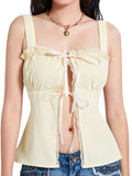 New sweet slim fit lace pleated bow blouse suspender